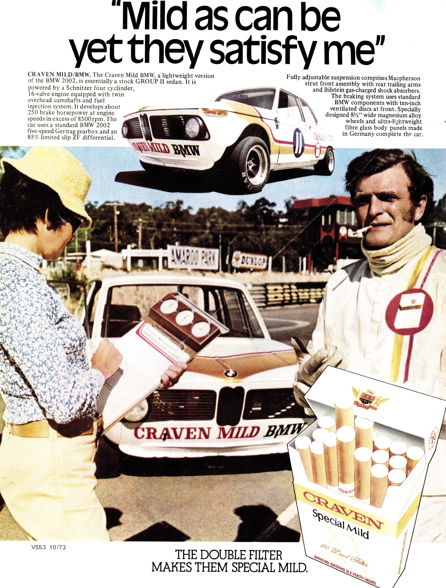 1974 Craven Mild BMW Team